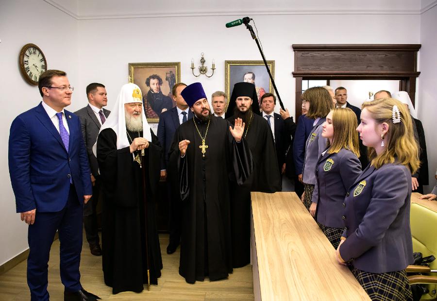 ПОВОЛЖСКИЙ ПРАВОСЛАВНЫЙ ИНСТИТУТ ПОСЕТИЛ ПРЕДСТОЯТЕЛЬ РУССКОЙ ПРАВОСЛАВНОЙ ЦЕРКВИ СВЯТЕЙШИЙ ПАТРИАРХ КИРИЛЛ